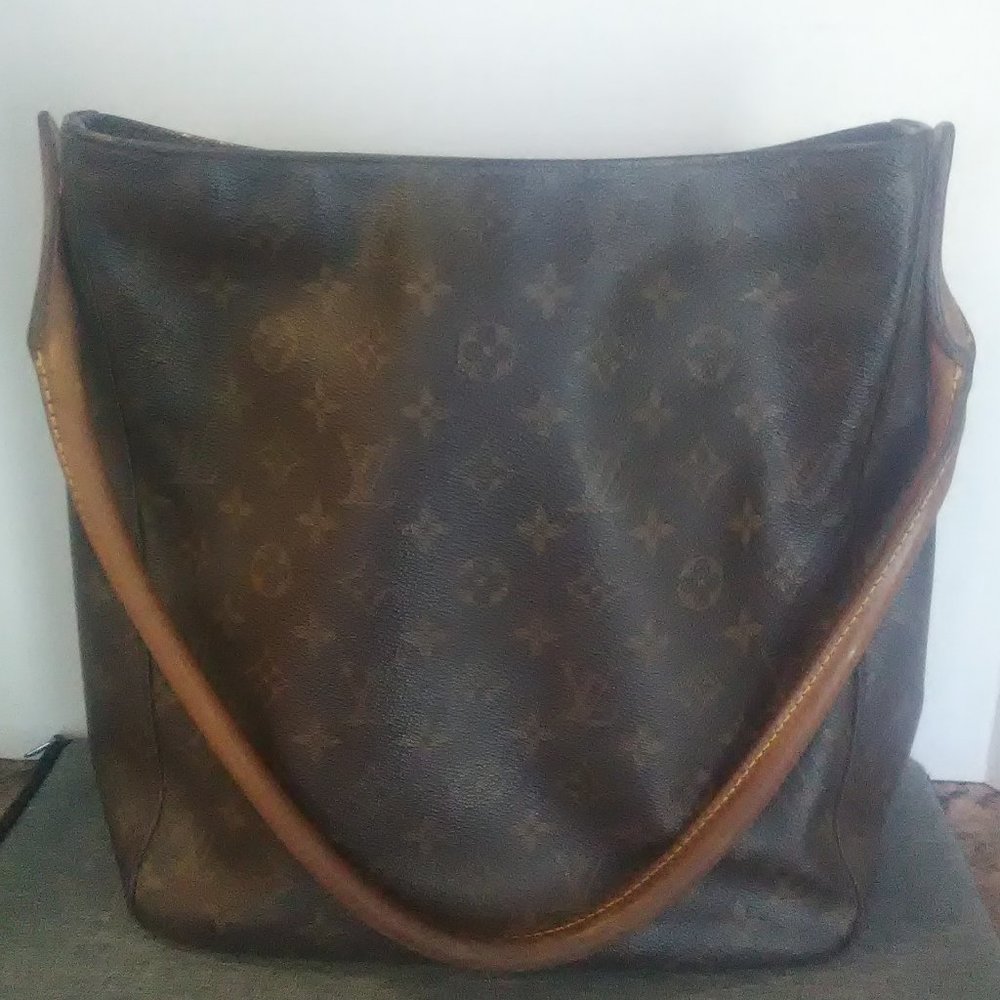 Authentic Vintage Louis Vuitton Looping GM Shoulder Bag Monogram
